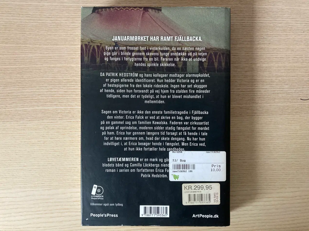 Billede 2 - Løvetæmmeren - Camilla Läckberg