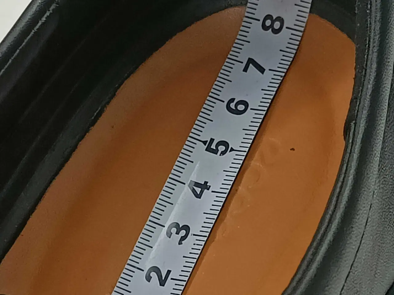 Billede 11 - Ecco sort læder sko 44str