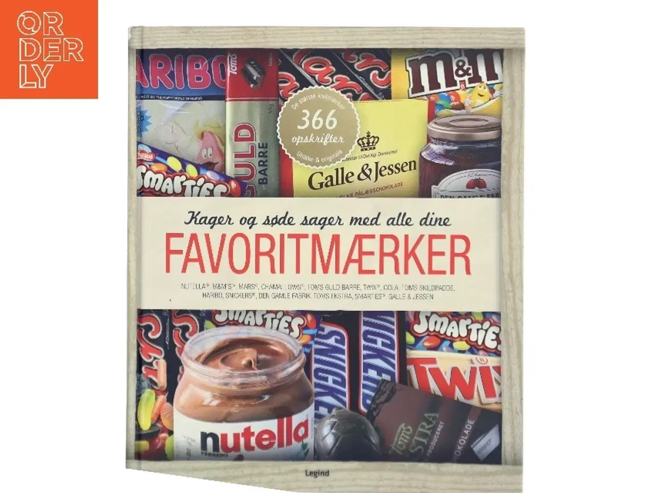 Billede 1 - Kager og søde sager med alle dine FAVORITMÆRKER (Bog)