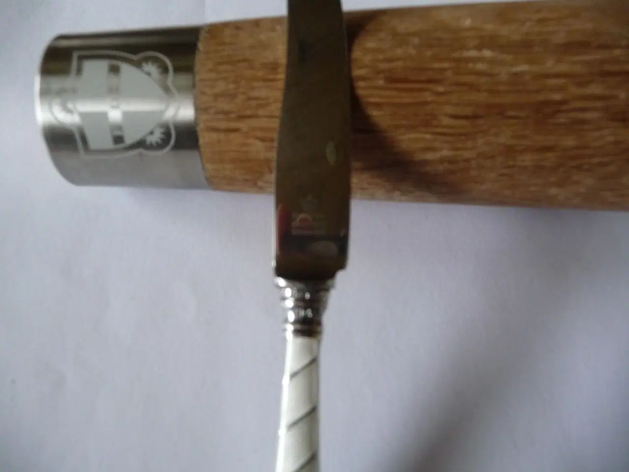 Billede 4 - sølv frugtkniv med emalje