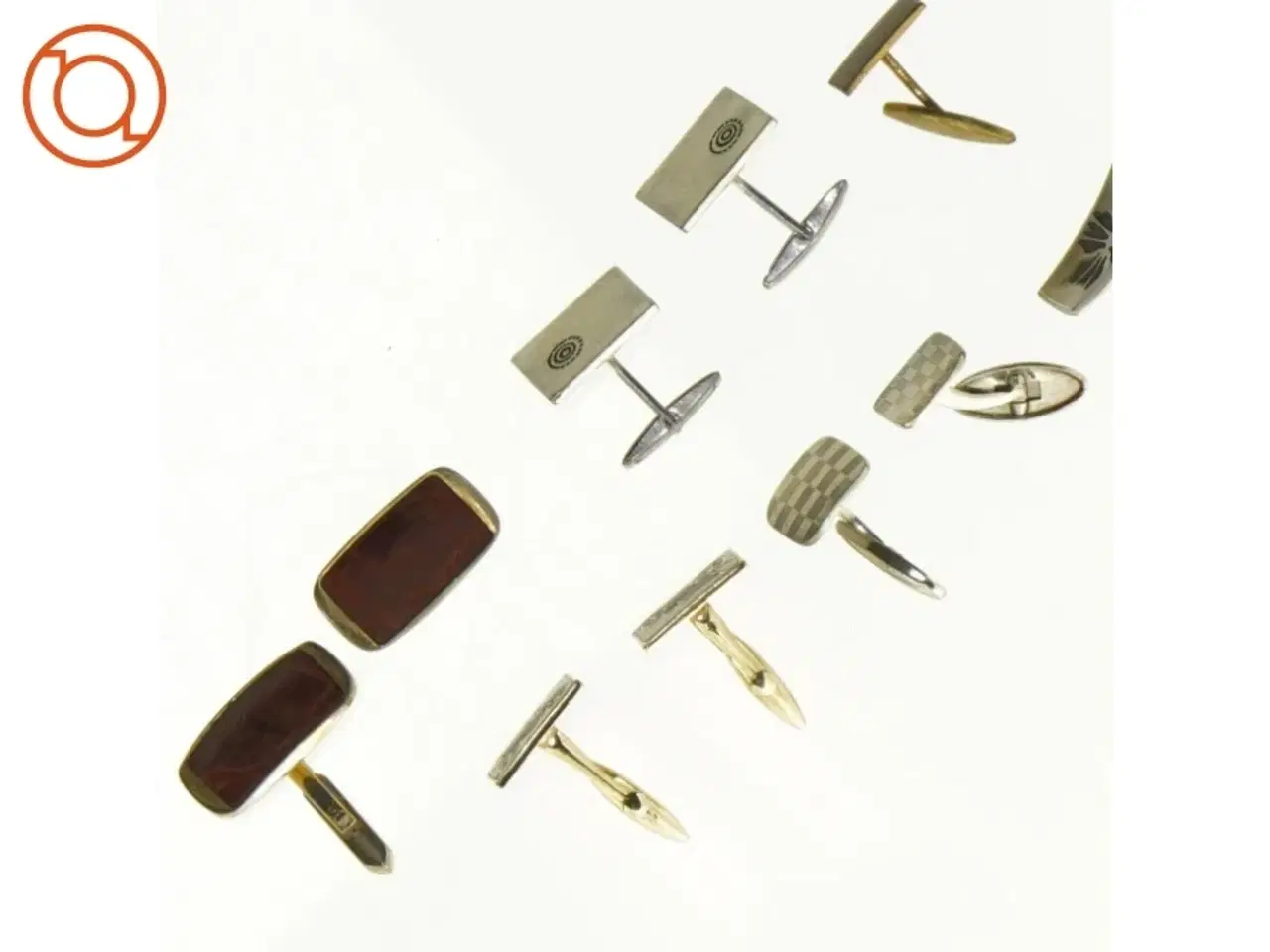 Billede 4 - Manchetknapper i blandet design (str. One-size)