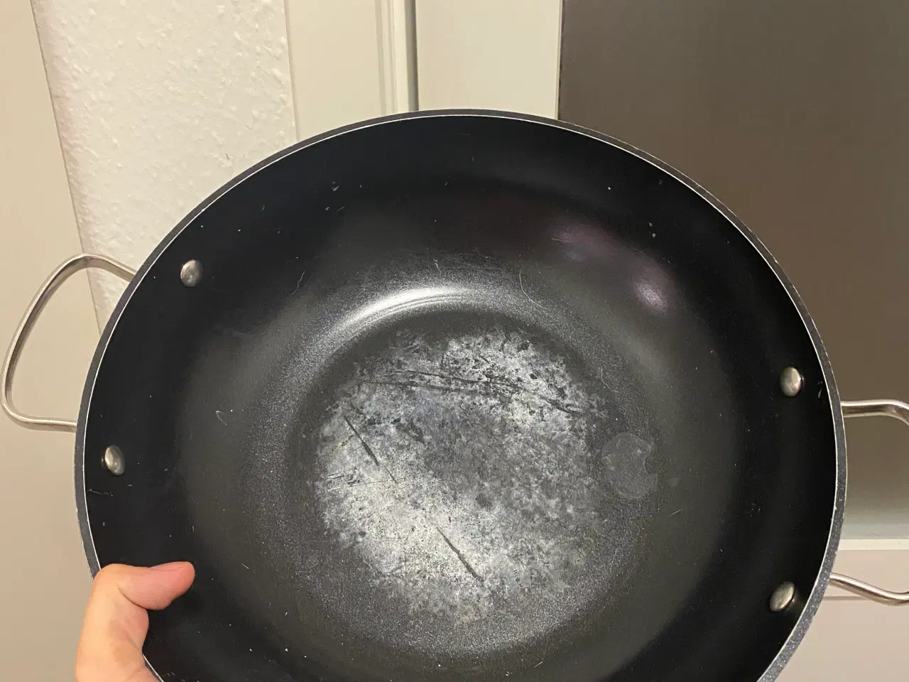 Billede 2 - Stor wokgryde med glaslåg 