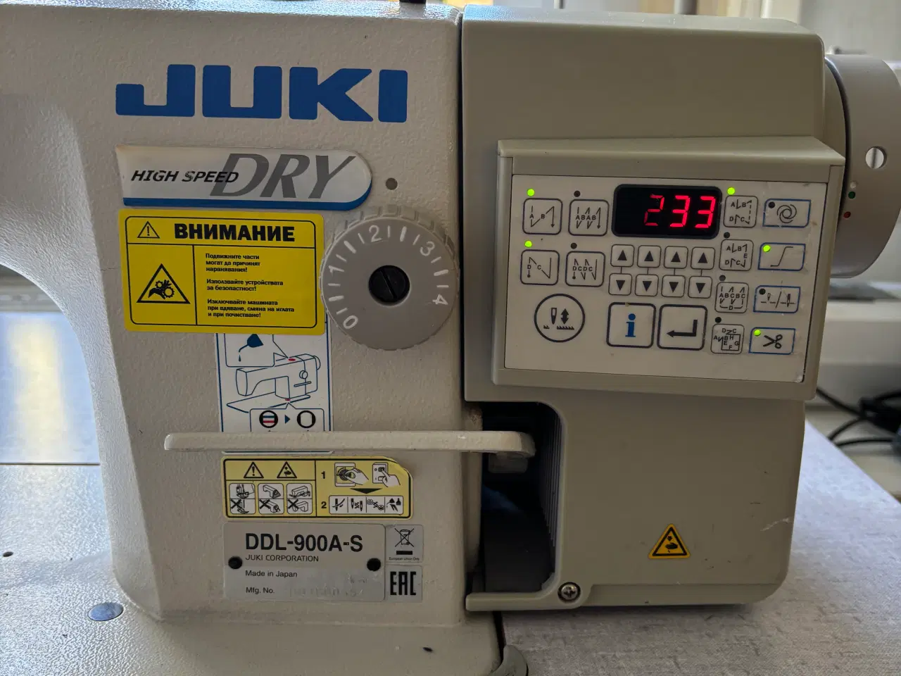 Billede 2 - industriel symaskineJUKI DDL-900A-S