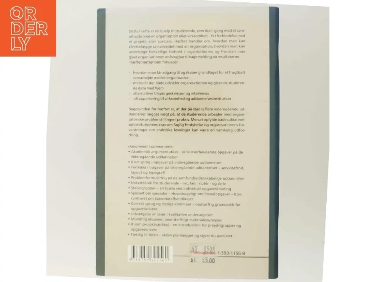 Billede 3 - Projektsamarbejde med organisationer og virksomheder (Bog)
