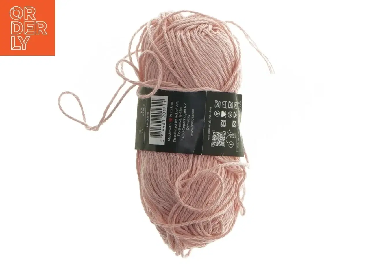 Billede 3 - Pink garnnøgle fra We Yarn (str.  75 m 5 mm)