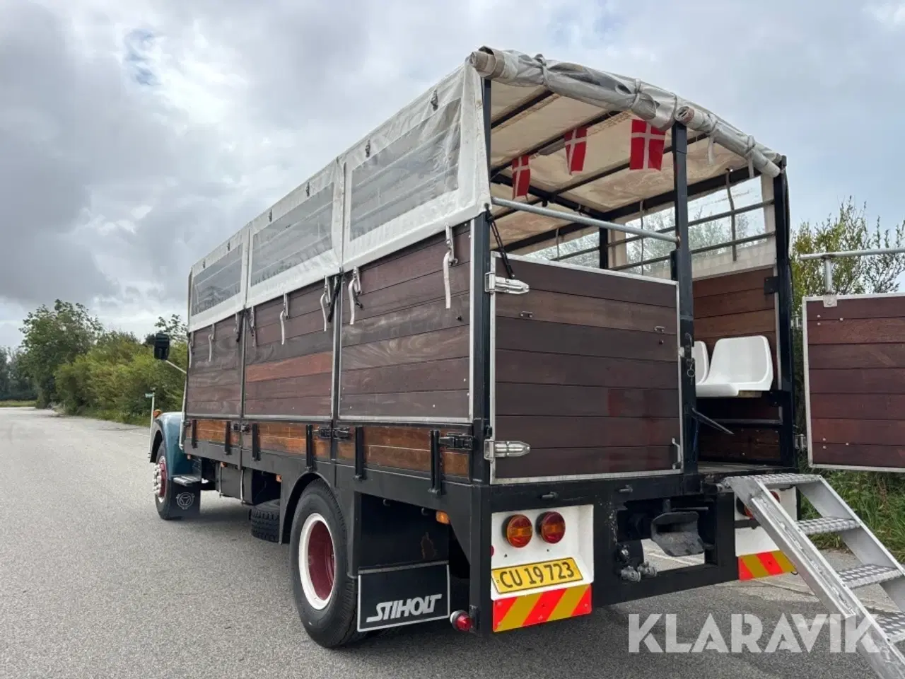 Billede 3 - Veteranlastbil Scania Vabis 80 Super Studentervogn