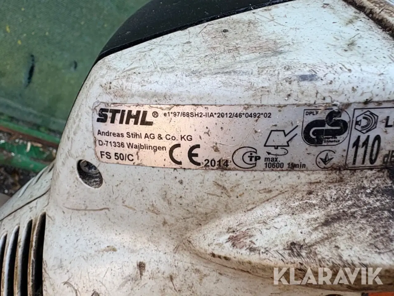 Billede 8 - Løvblæser, hækkeklipper og græstrimmer STIHL,metabo