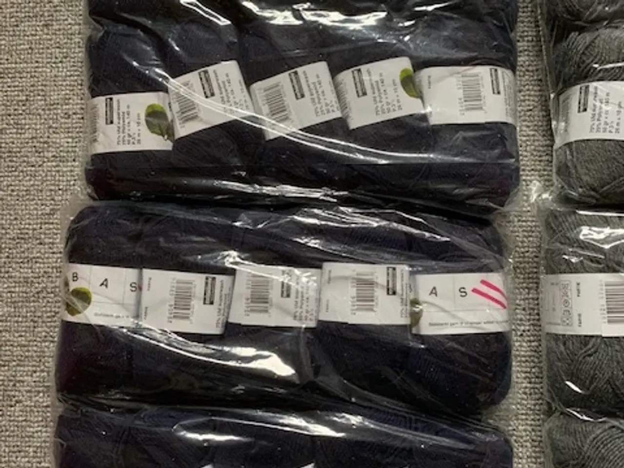 Billede 4 - 20 ngl Basic grå 75% uld 25% polyamid superwash