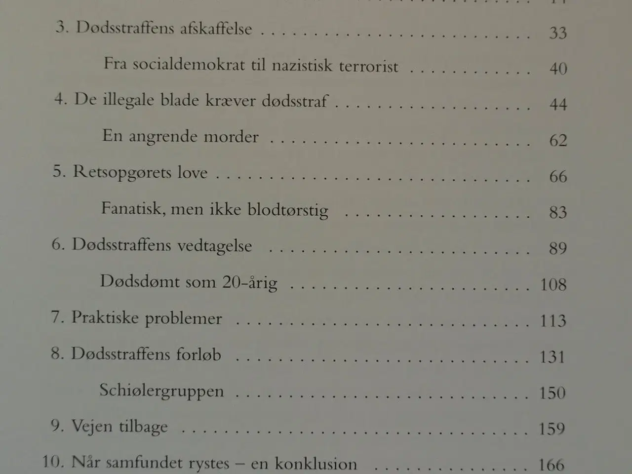 Billede 2 - den strengeste straf - dødsstraffens genindførelse