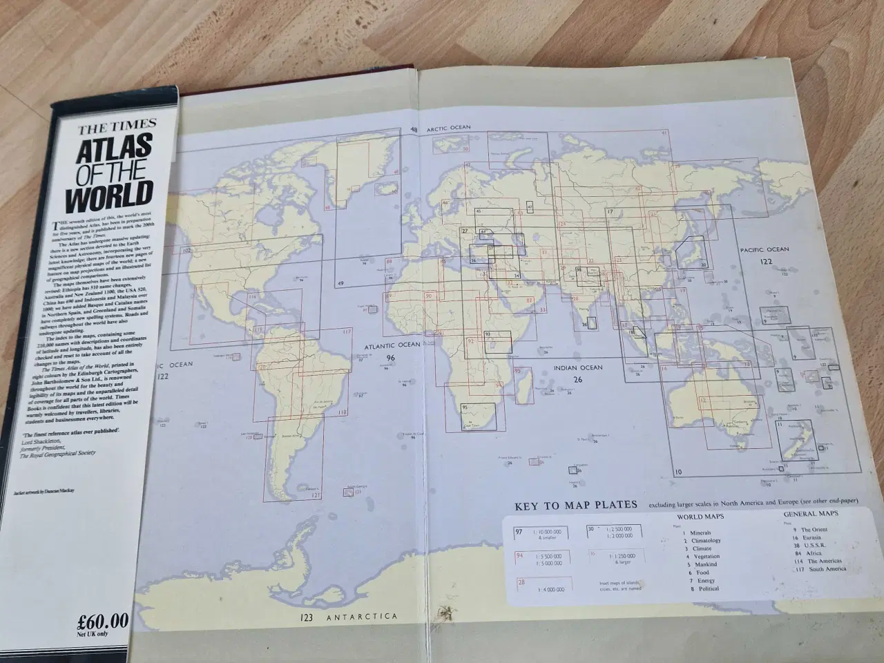 Billede 2 - Atlas fra The Times. Jubilæumsudgave fra 80erne.
