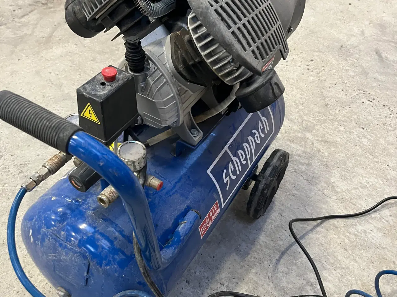 Billede 5 - Scheppach kompresser 50 liter 3.0 Hp 