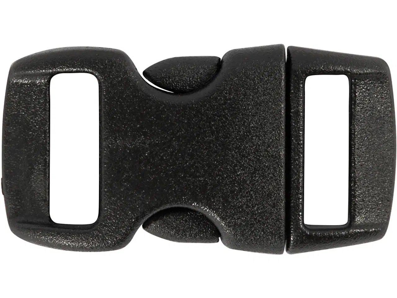 Billede 1 - Kliklås, L: 29 mm, B: 15 mm, hulstr. 3x11 mm, sort, 4stk./ 1 pk.