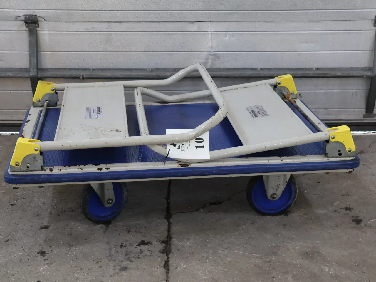 Billede 5 -  Sammenklappelig transportvogn ca 125*79cm. 