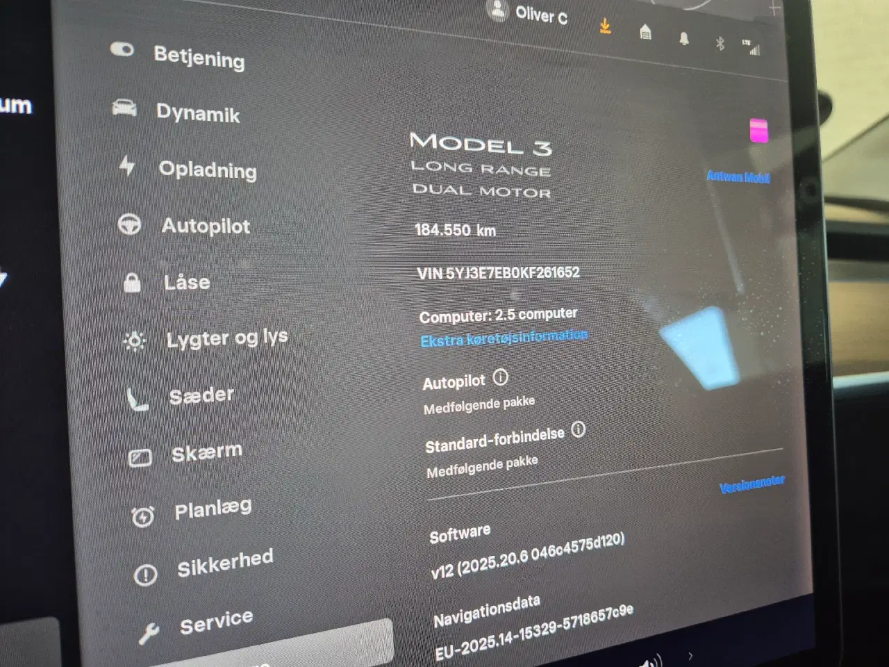 Billede 11 - Tesla Model 3 EL Long Range AWD 440HK Aut.