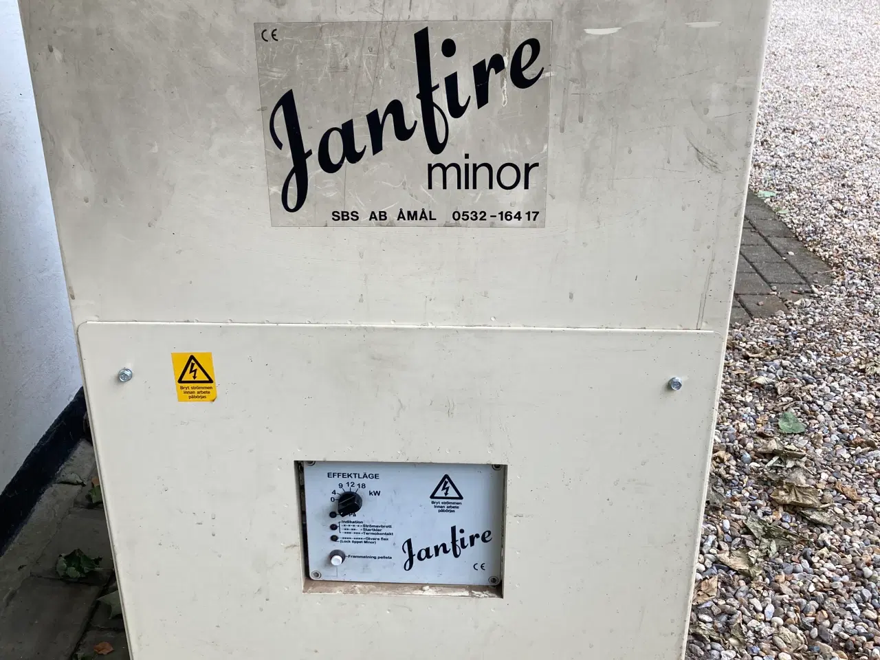 Billede 1 - Janfire Minor stoker