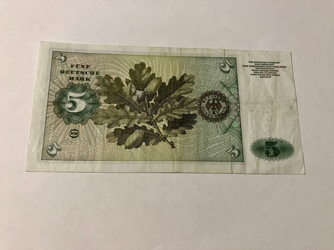 Billede 2 - 5 Deutsche Mark Germany