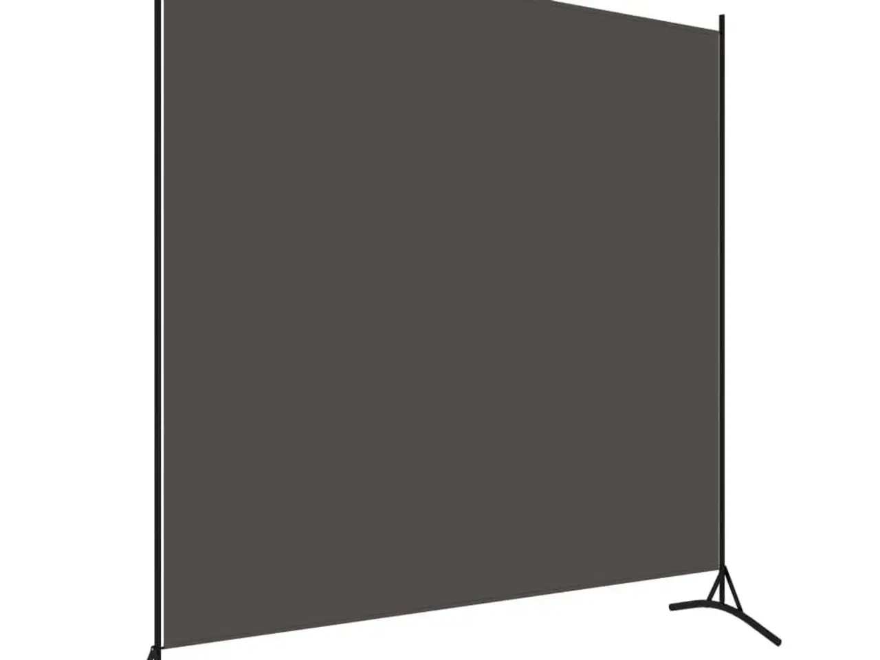 Billede 2 - 1-panels rumdeler 175x180 cm antracitgrå