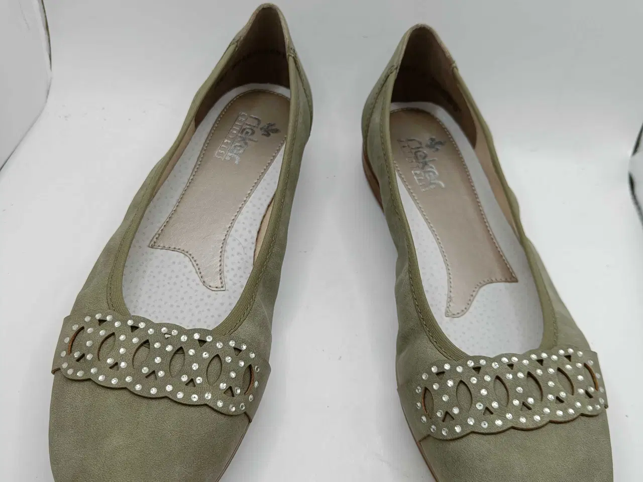 Billede 9 - Rieker olive 🫒 ballerina 40str 