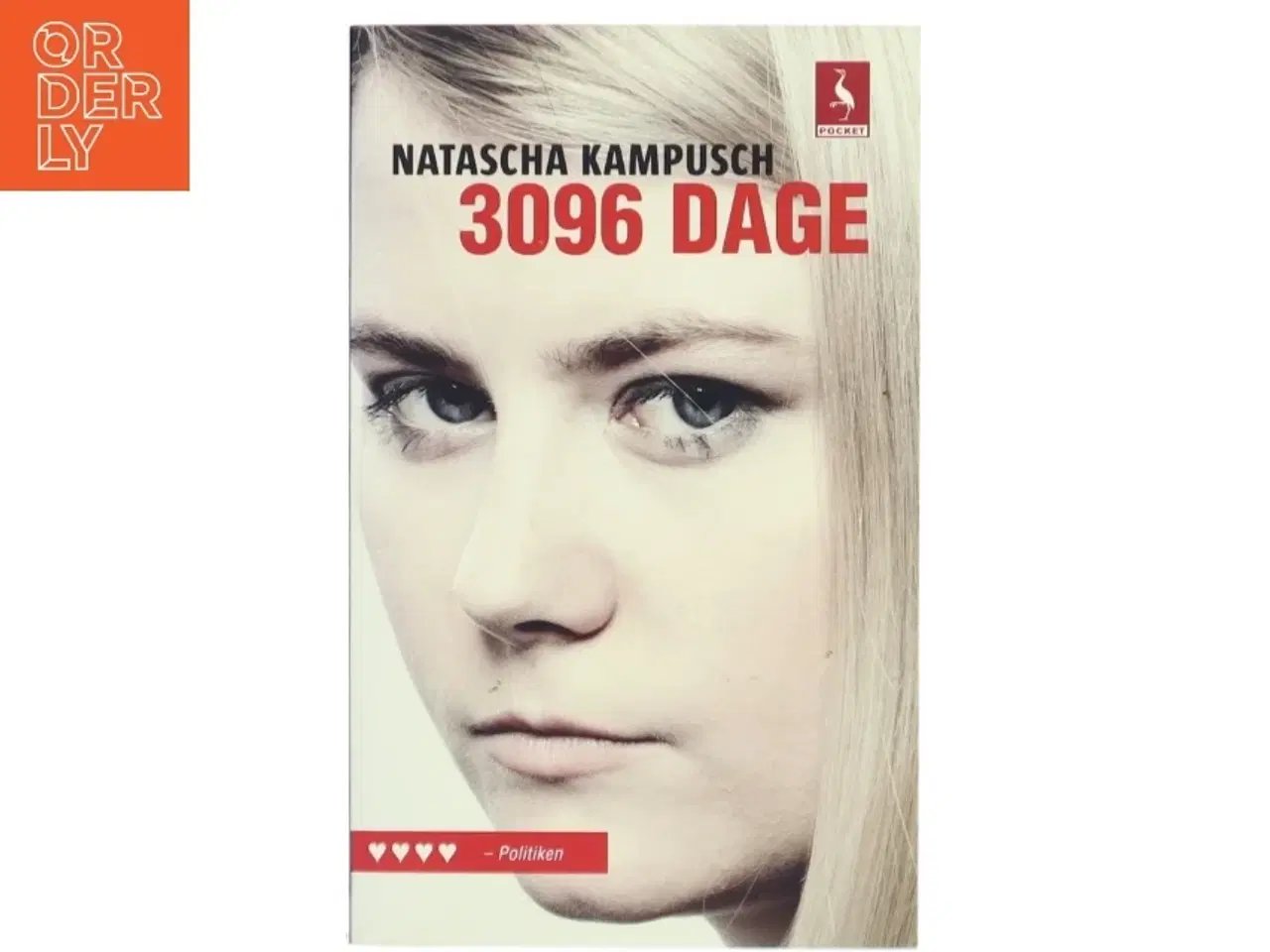 Billede 1 - 3096 dage af Natascha Kampusch (Bog)