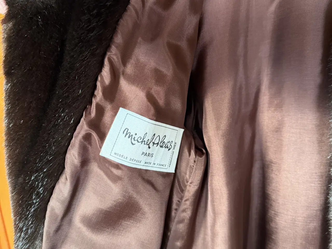 Billede 3 - Pels halvlang, syntetisk