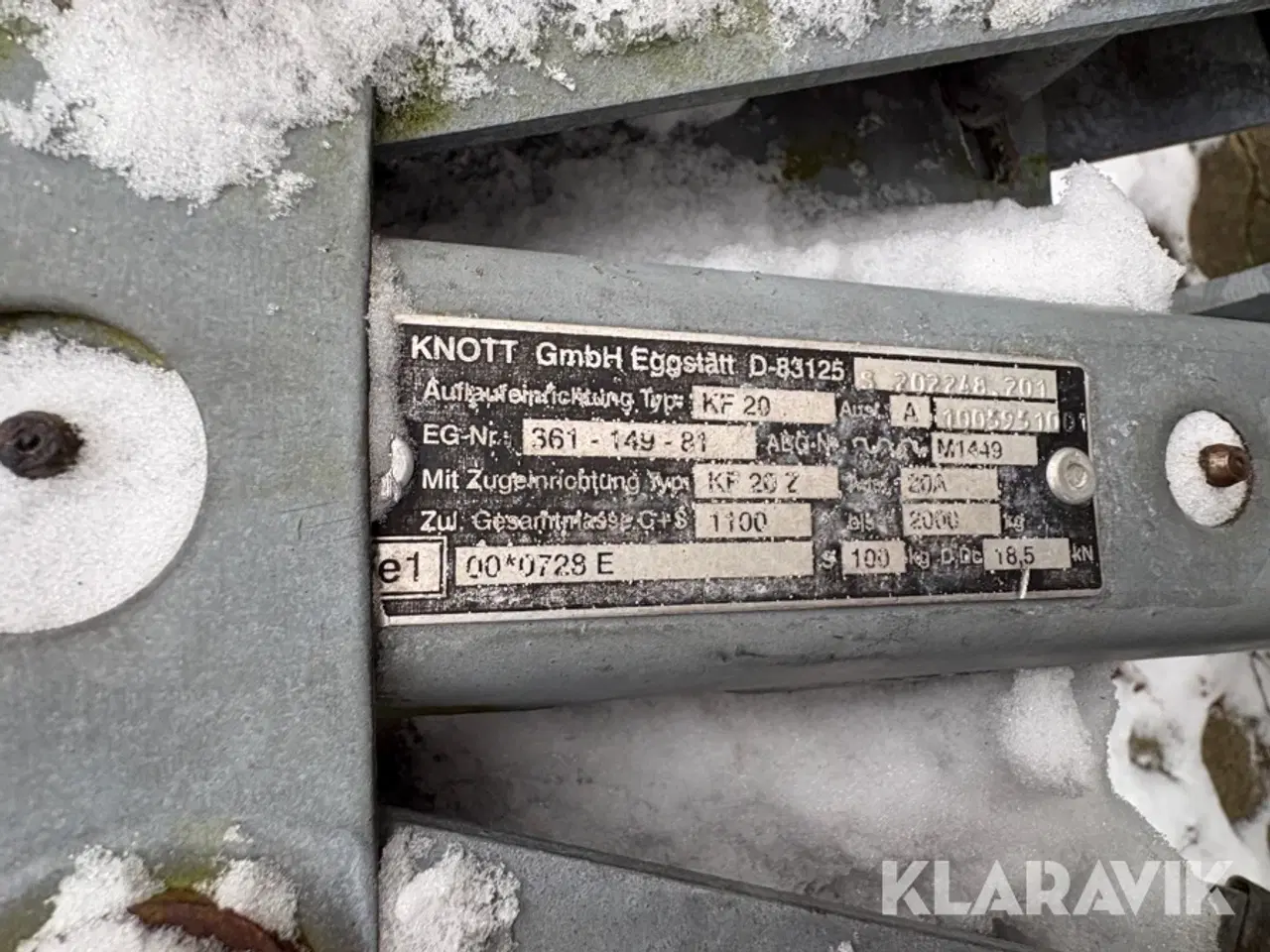 Billede 12 - Foodtrailer Variant VA 2005 C af Haarby karosseri Isoleret 50mm