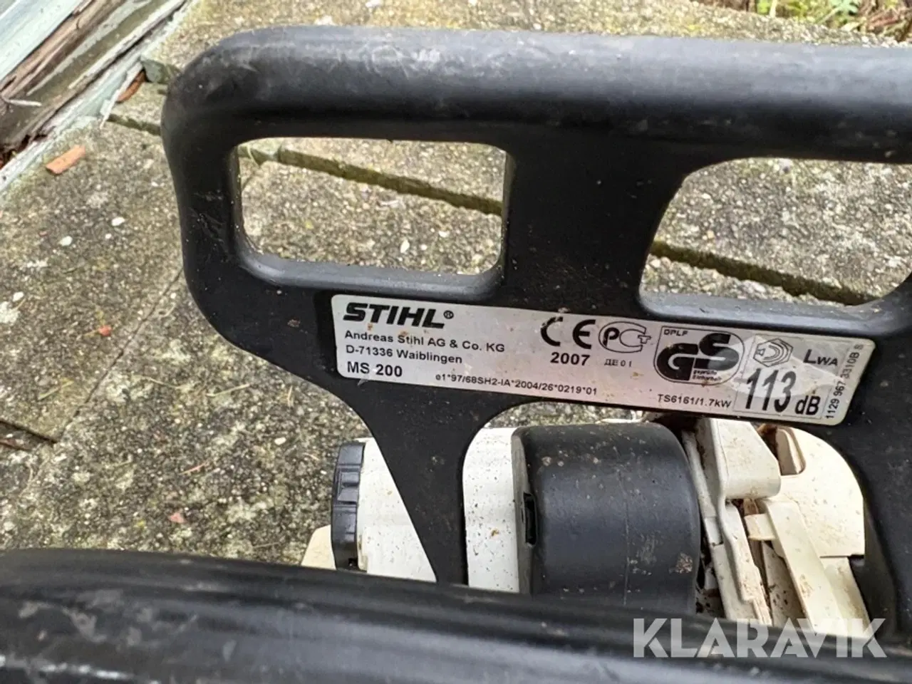 Billede 10 - Motorsav Sthil Ms200 og 192t