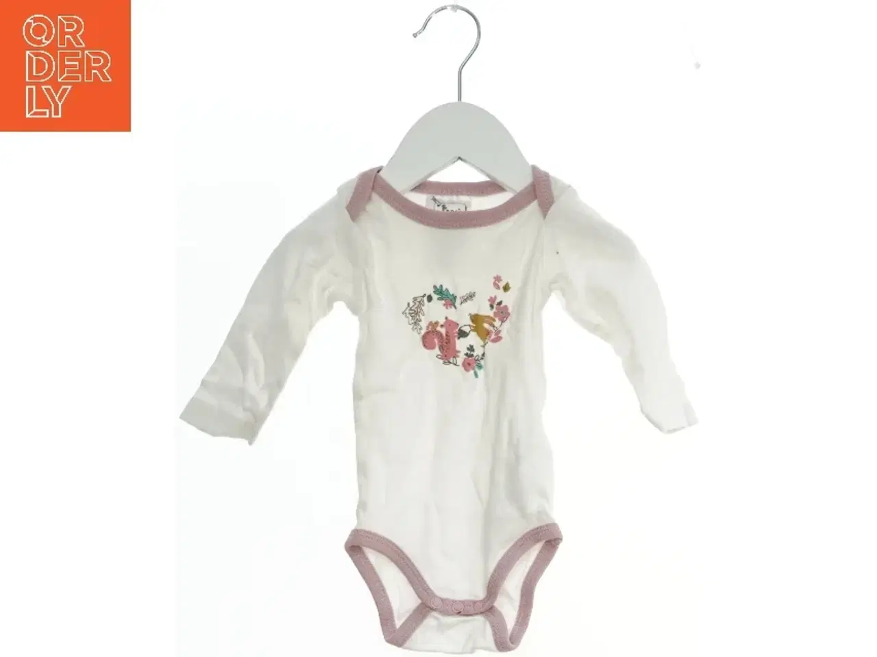 Billede 1 - Langærmet bodystocking med dyremotiv fra Poco Piano (str. 68)