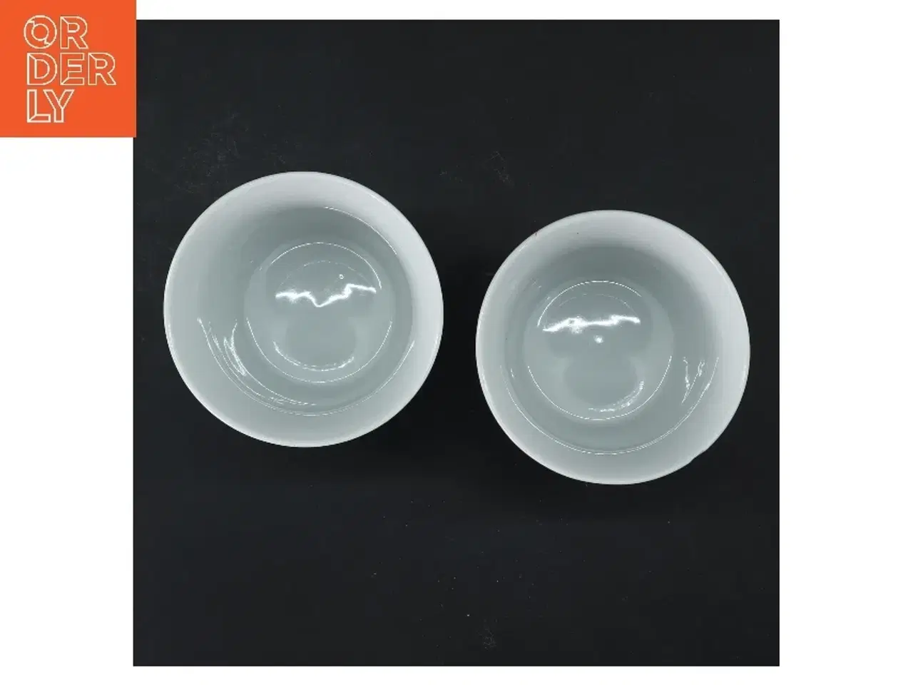 Billede 3 - Porcelænskrus sæt fra Falby (str. 2 stk Ø 9 cm længde 10 cm)