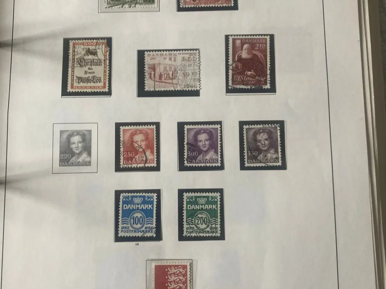 Billede 9 - Stender oversigt over frimærker
