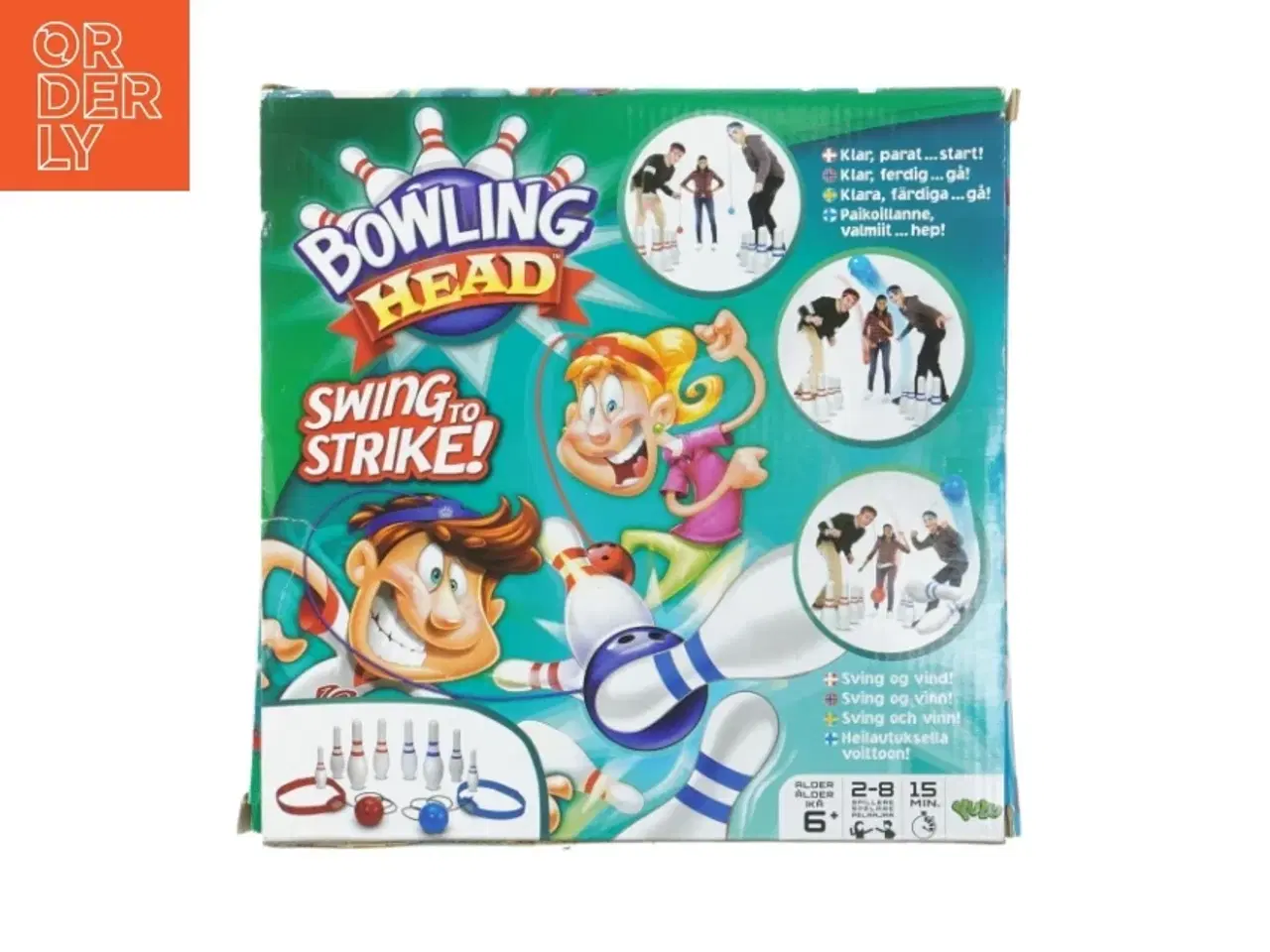 Billede 4 - Bowling Head brætspil fra Yulu (str. 27x27x6 cm)