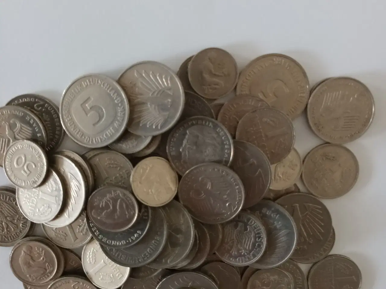 Billede 1 - Gl. mark mønter