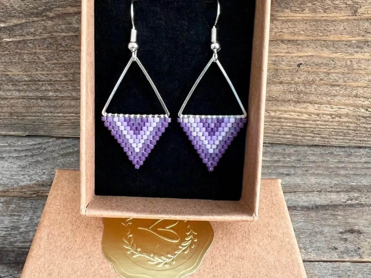 Billede 1 - Øreringe, håndlavede 