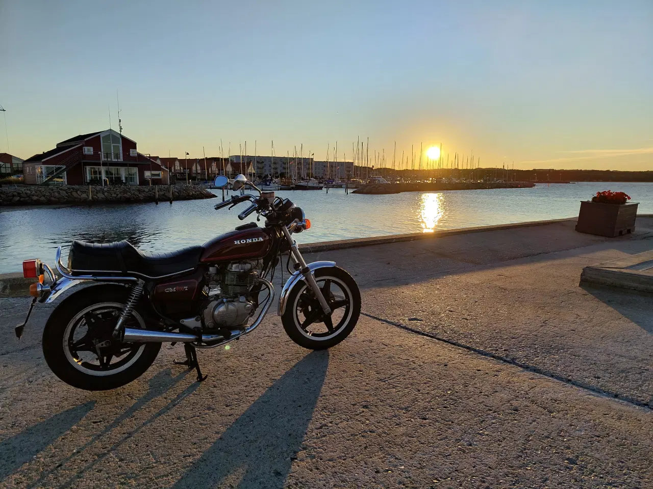 Billede 3 - Honda CM400T, god begynder cykle, billig i drift