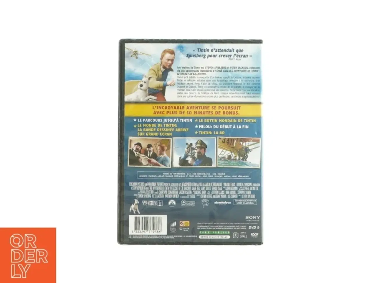 Billede 2 - Les Adventures de Tintin (DVD)
