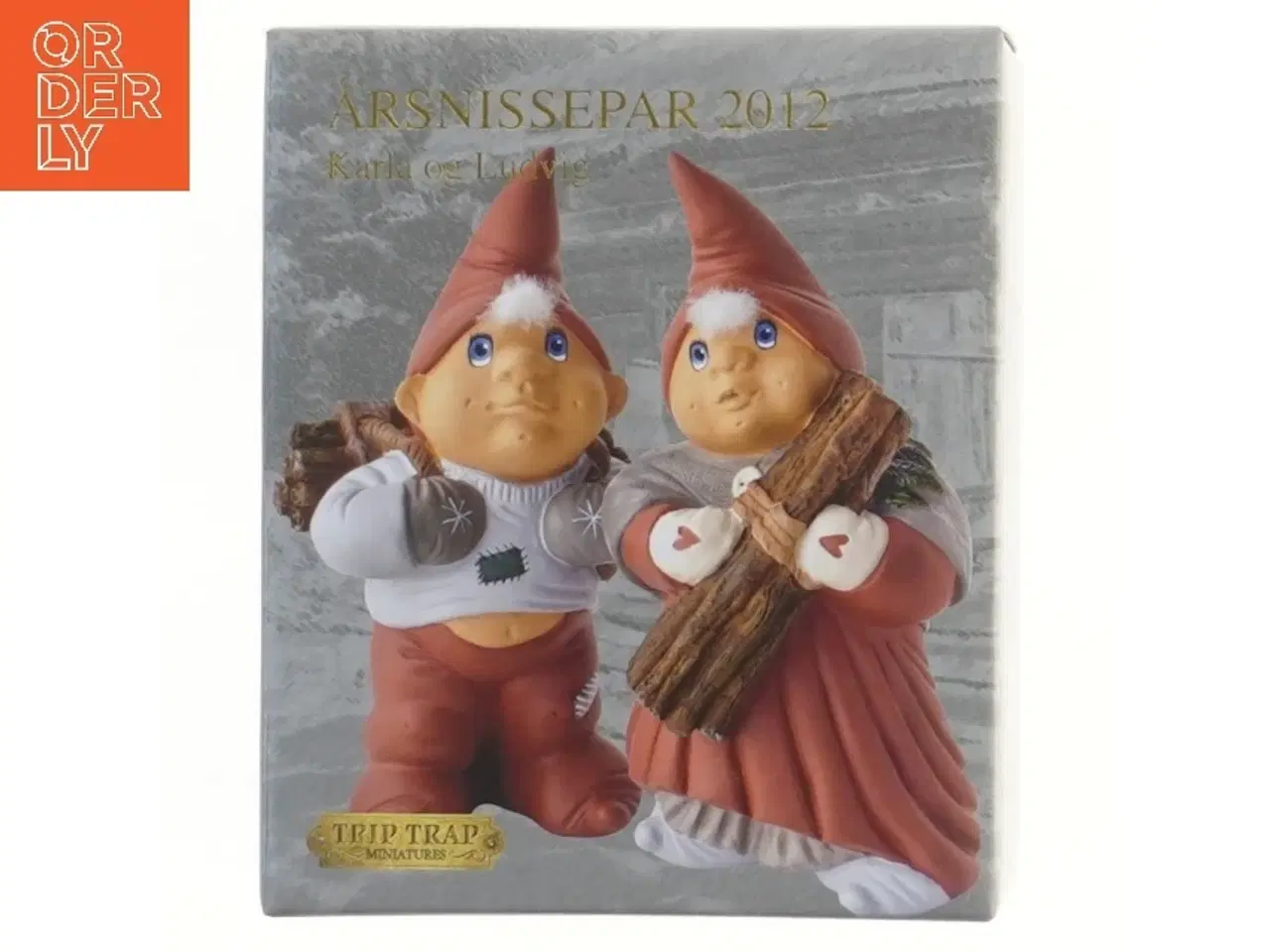 Billede 1 - Årsnissepar 2012 fra Trip Trap (str. 15 cm)