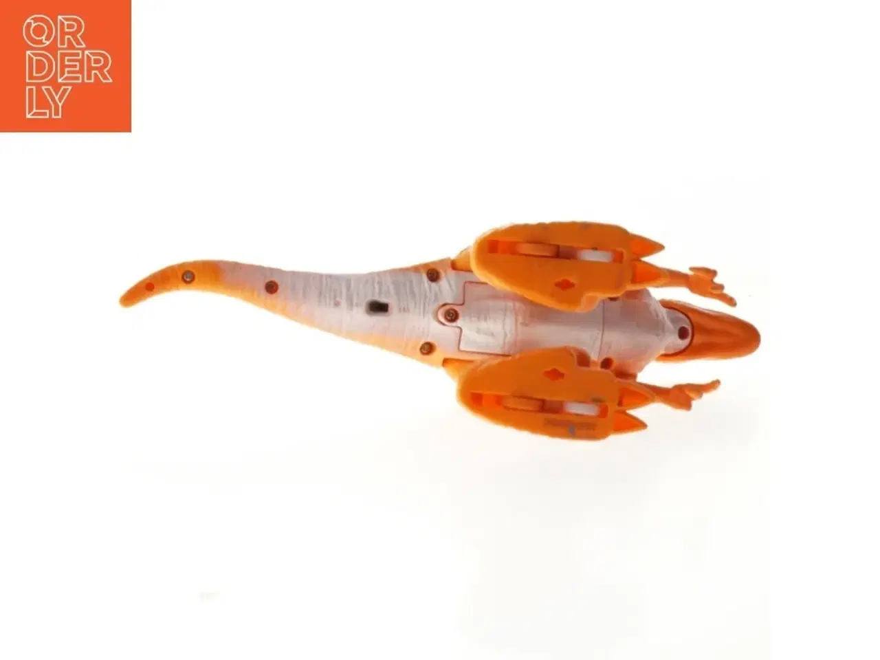 Billede 3 - Orange dinosaur legetøj (str. 27 cm)