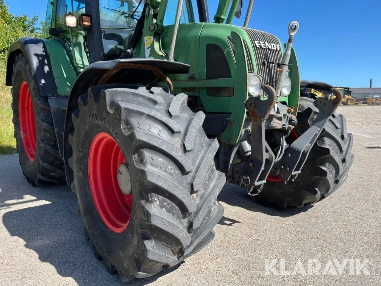 Billede 7 - Traktor Fendt Farmer 412 Vario med frontlæsser