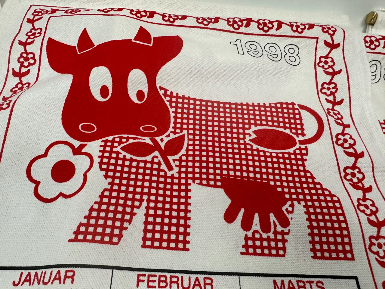 Billede 4 - 6 stk. Koen Karoline årskalendere, retro