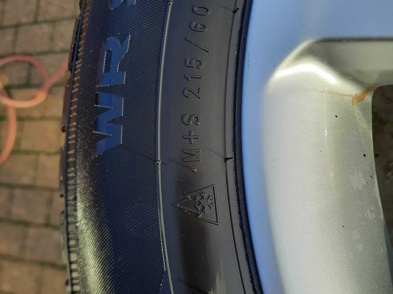 Billede 6 - Originale Audi 17 ” alu-fælge med vinterdæk