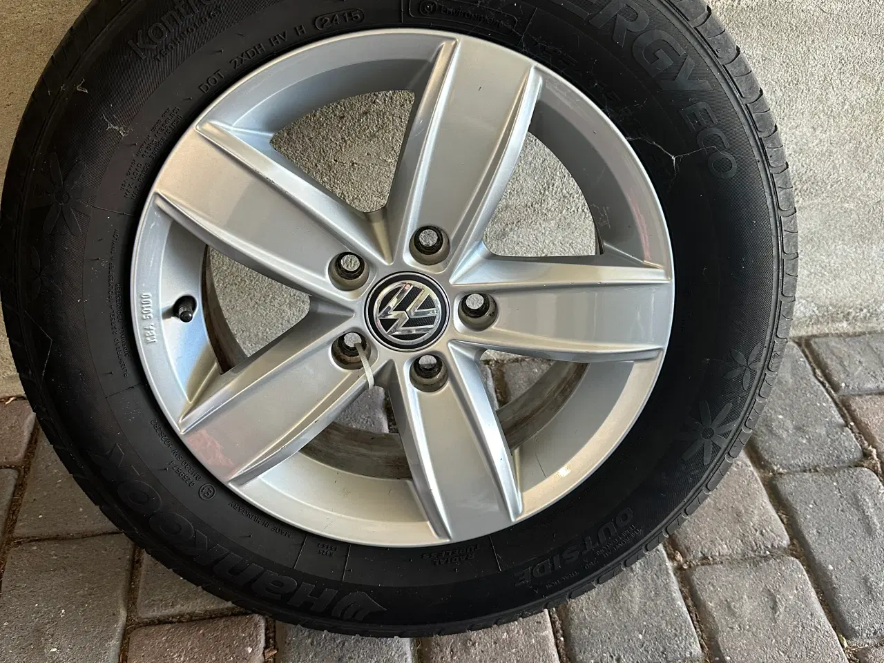 Billede 1 - Vw fælge - sommerdæk 