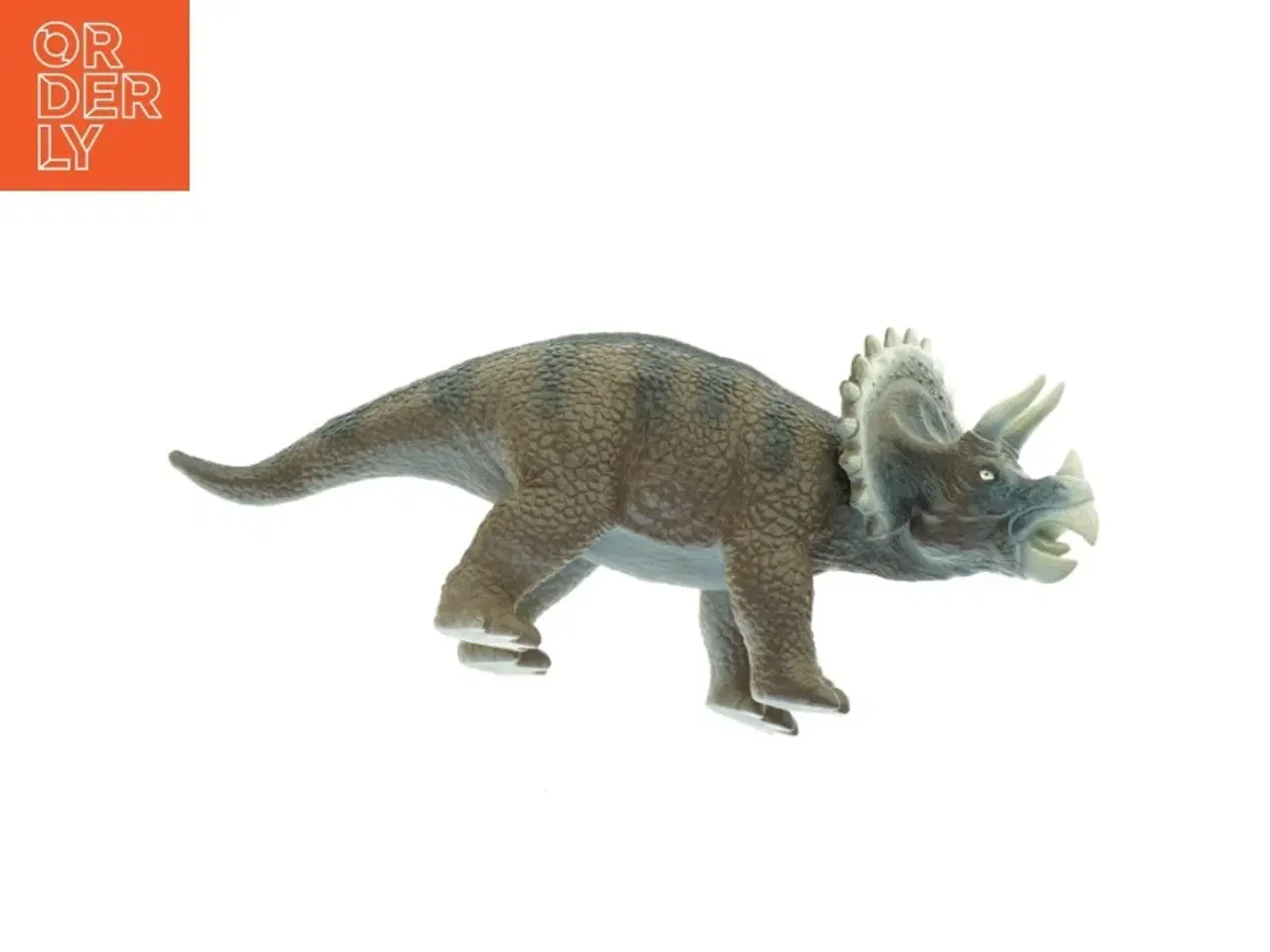 Billede 2 - Dinosaur legetøjsfigur Triceratops købt hos Føtex (str. 40 x 16 cm)