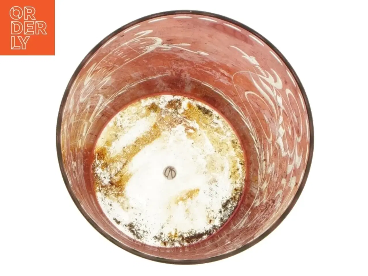 Billede 3 - Dekorativ glasvase (str. 16x7,5 cm)