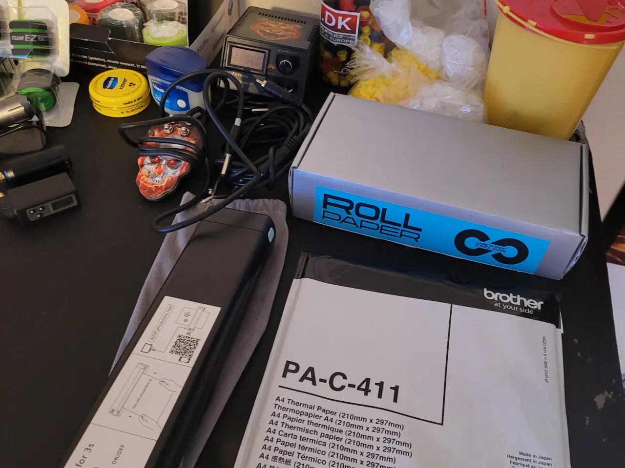 Billede 3 - komplet tattoo set