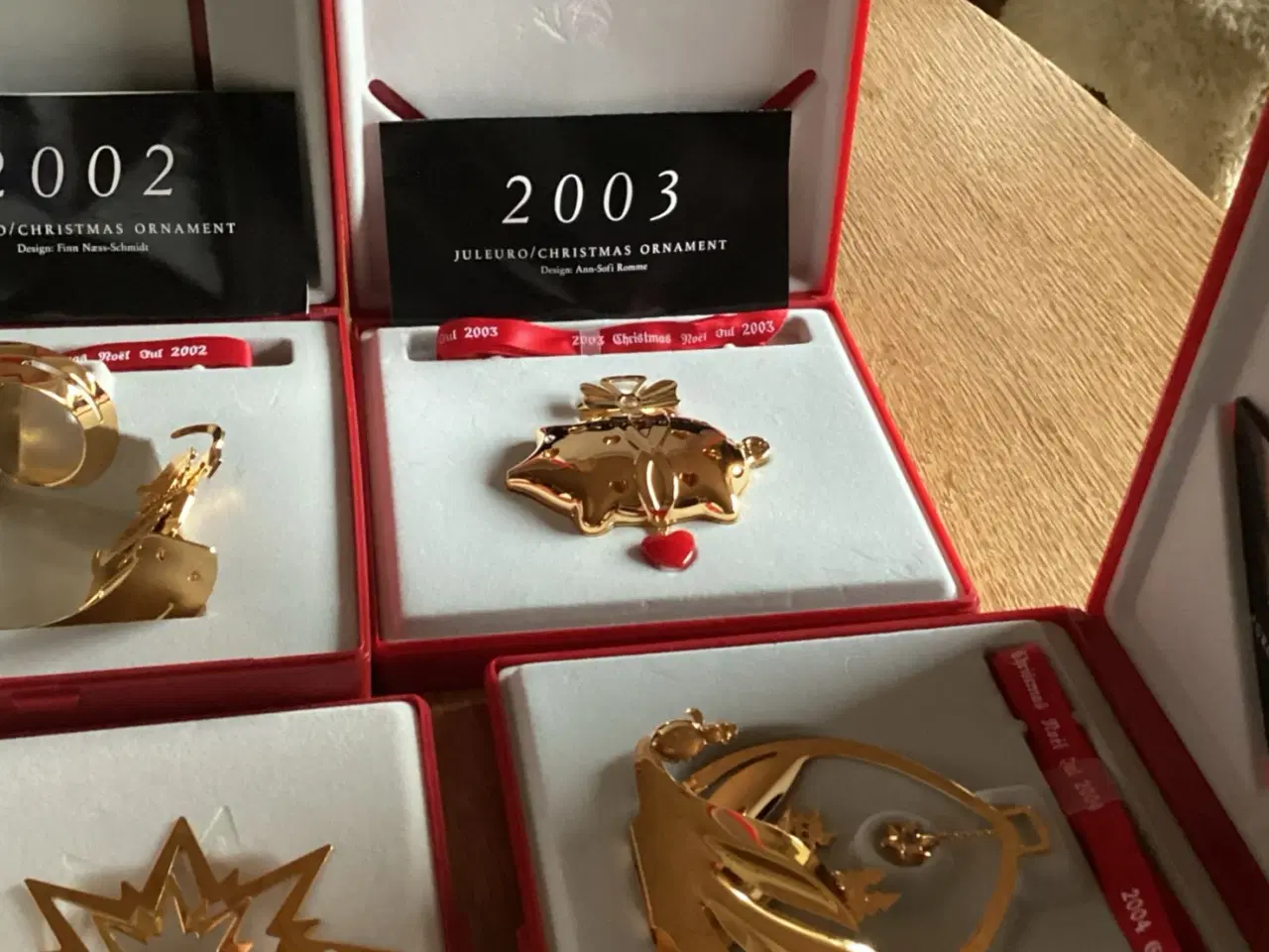 Billede 6 - GJ Jule Uroer 6 stk 1993,94, 2002,03,04,06