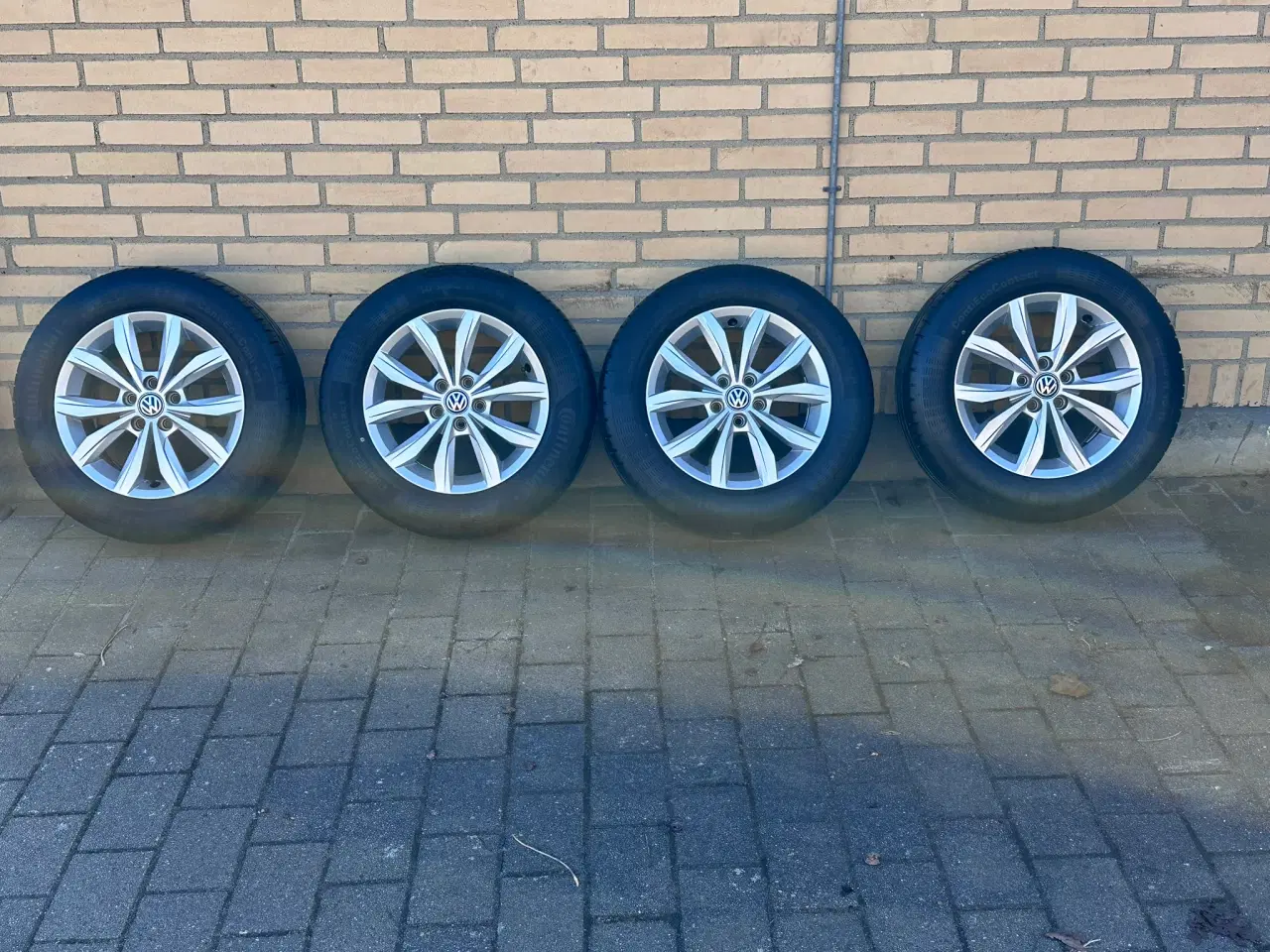 Billede 7 - VW Polo alufælge - ContiEcoContact 5 sommerdæk