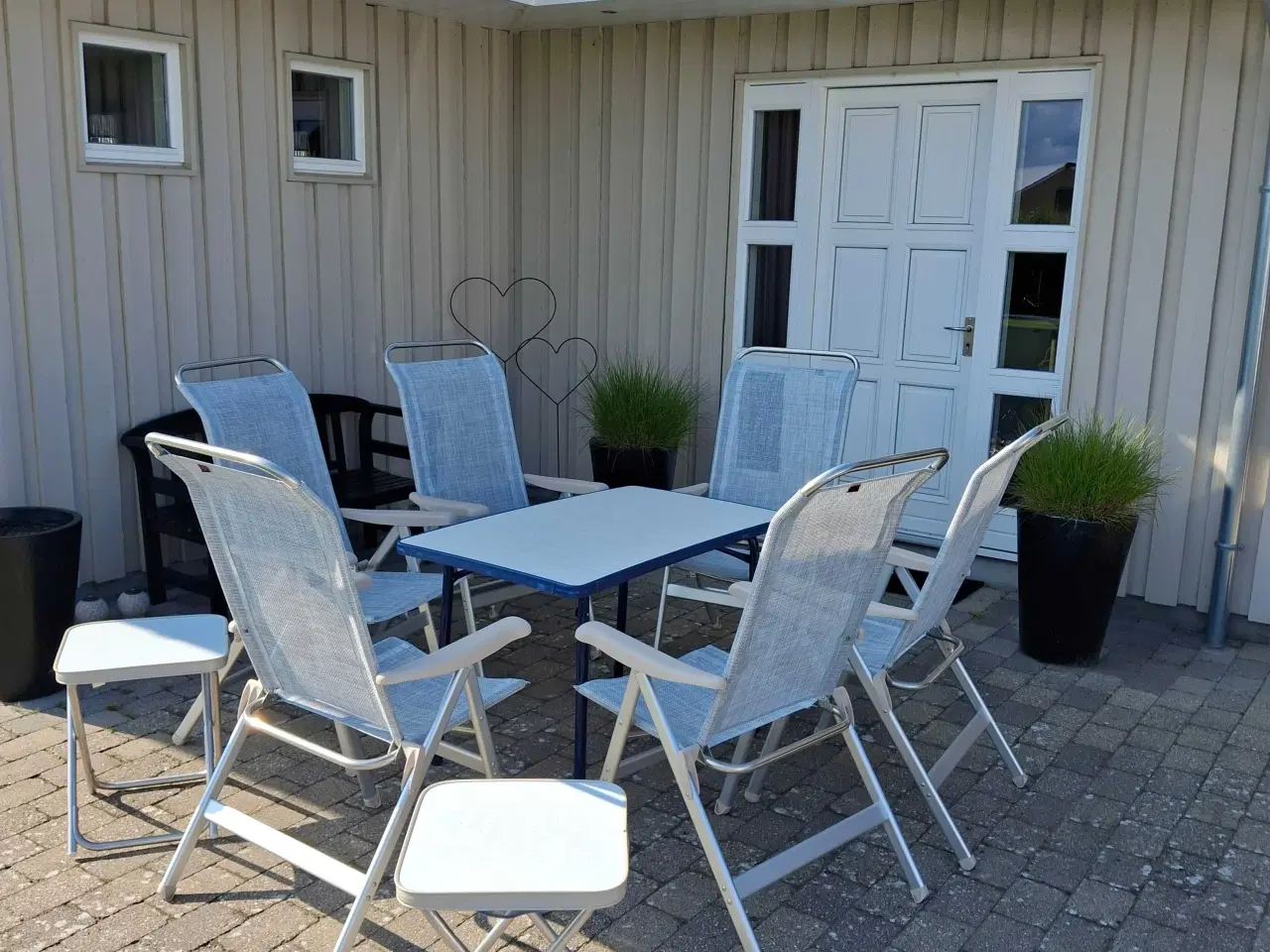 Billede 4 - Campingbord og 6 stk. Campingstole