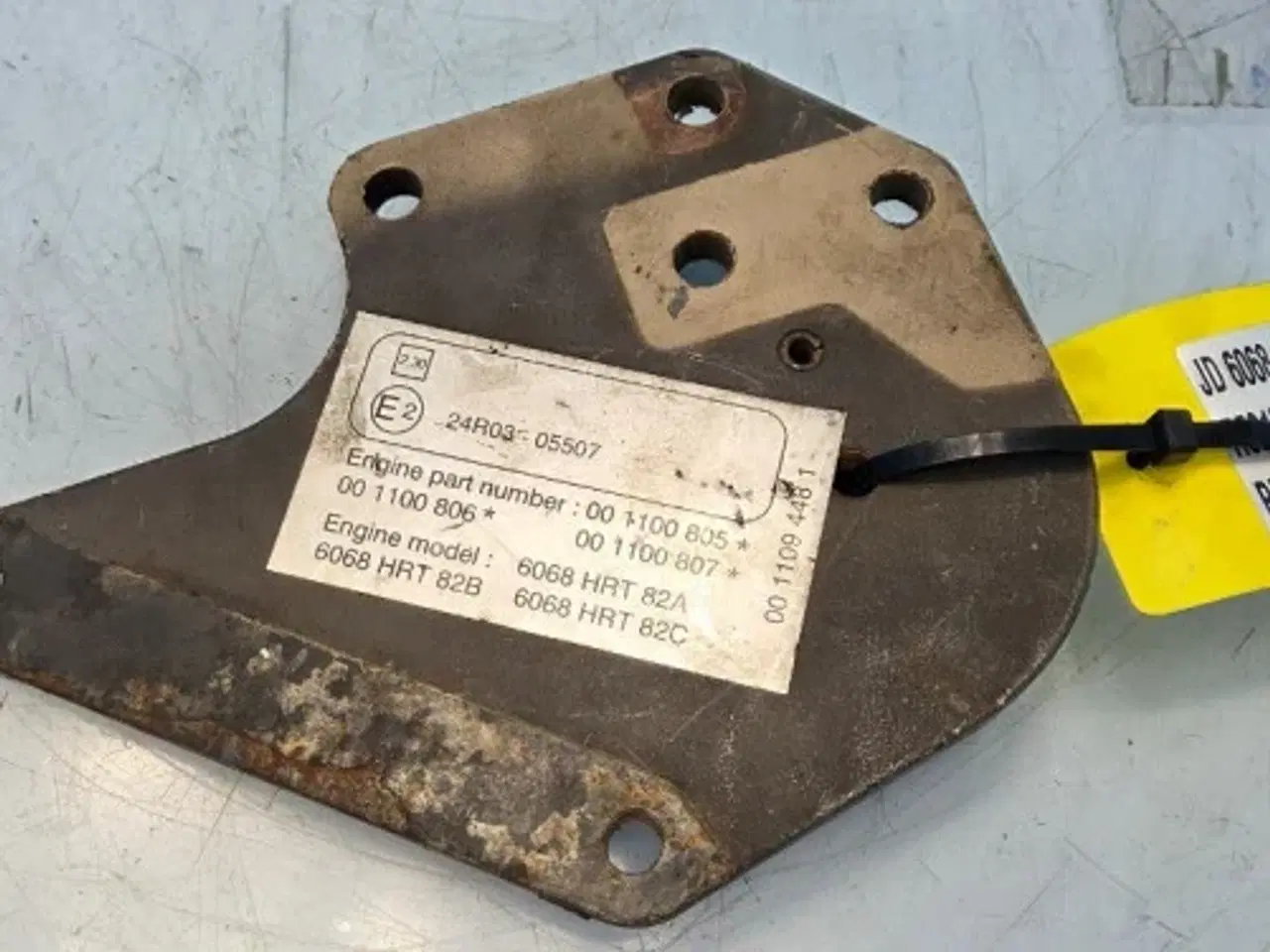 Billede 9 - John Deere 6068    Plade   R521372