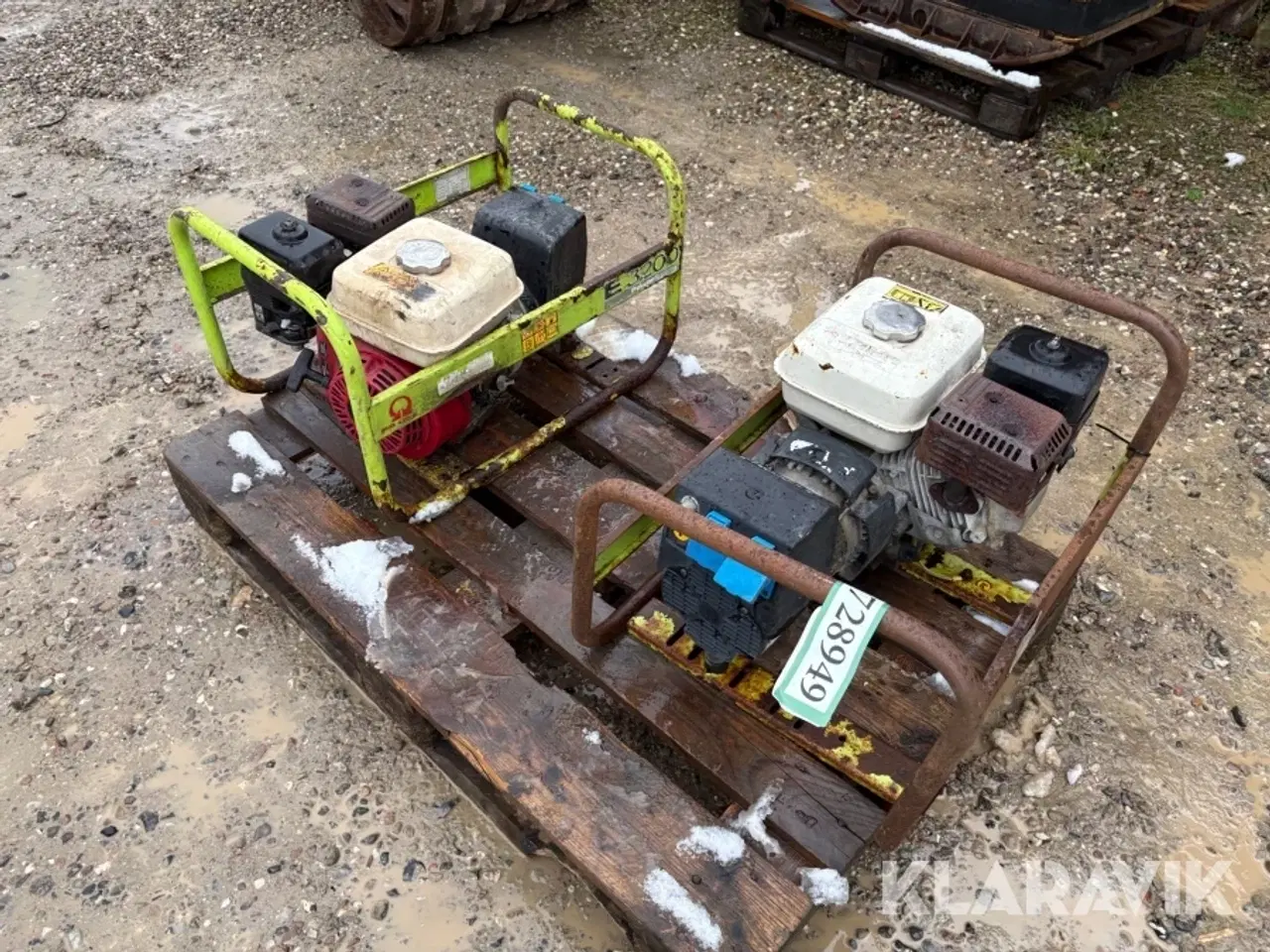 Billede 4 - Generatorer Pramac E 3200 - 2 styk
