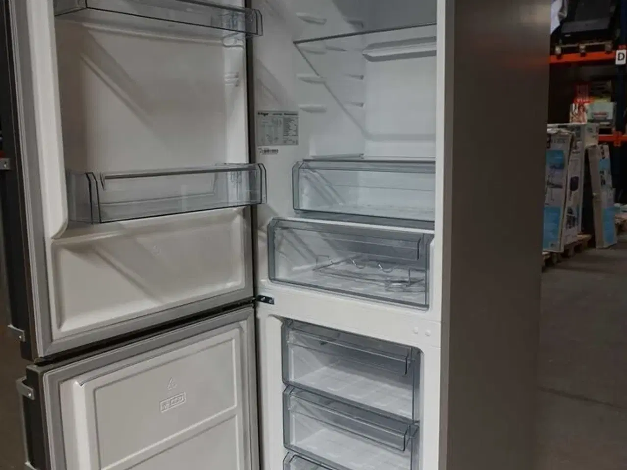 Billede 4 - Frigor KFS315DS, Fritstående køle-fryseskab 219/96 liter
