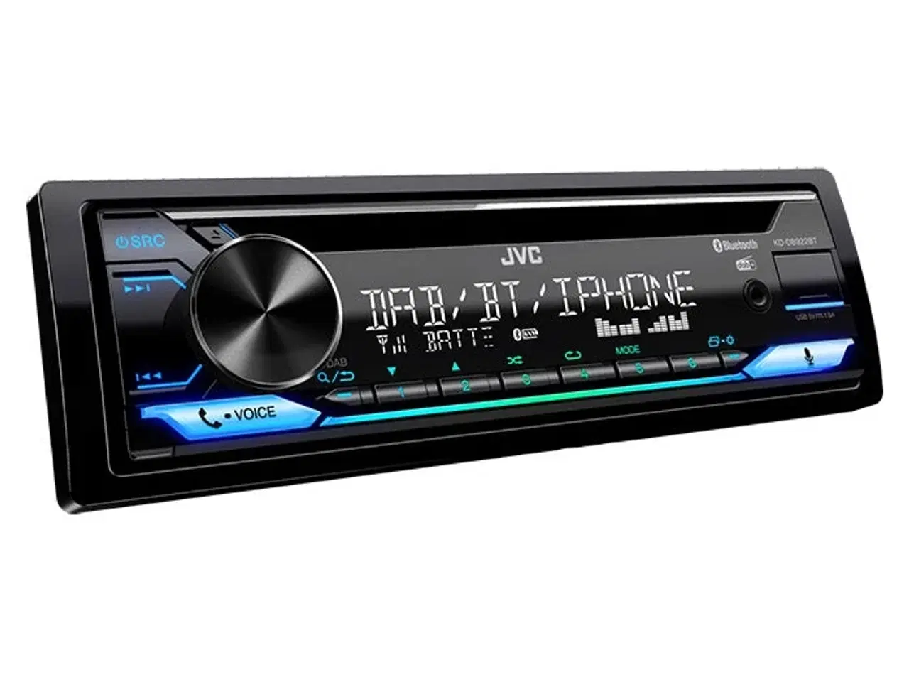 Billede 1 - JVC KD-DB922BT Bilradio med CD/RDS tuner DAB+/DMB 4x50w